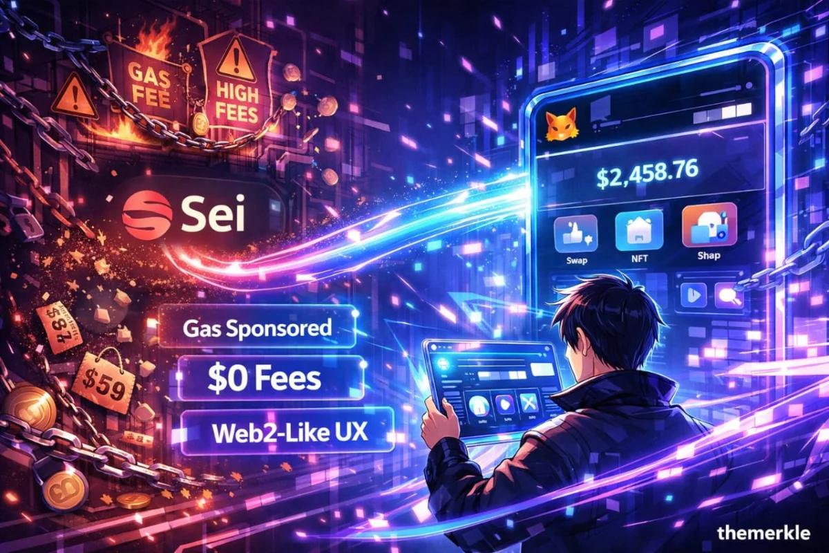 Sei Network Goes Live with Gas-Sponsored Transactions, Delivering Web2-Like Experience for MetaMask Users and Accelerating Ecosystem Growth