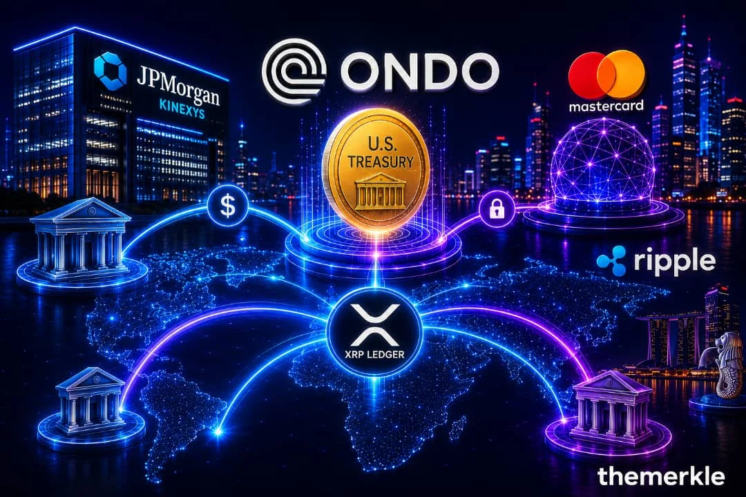 A Pivotal Collaboration Between Ondo Finance, JPMorgan Chase, Mastercard, and Ripple Successfully Links XRP Ledger to Interbank Settlement Networks
