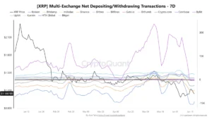 XRP Withdrawal Activity Surges on Major Exchanges While Spot ETFs Accumulate Over 1.4% of Circulating Supply