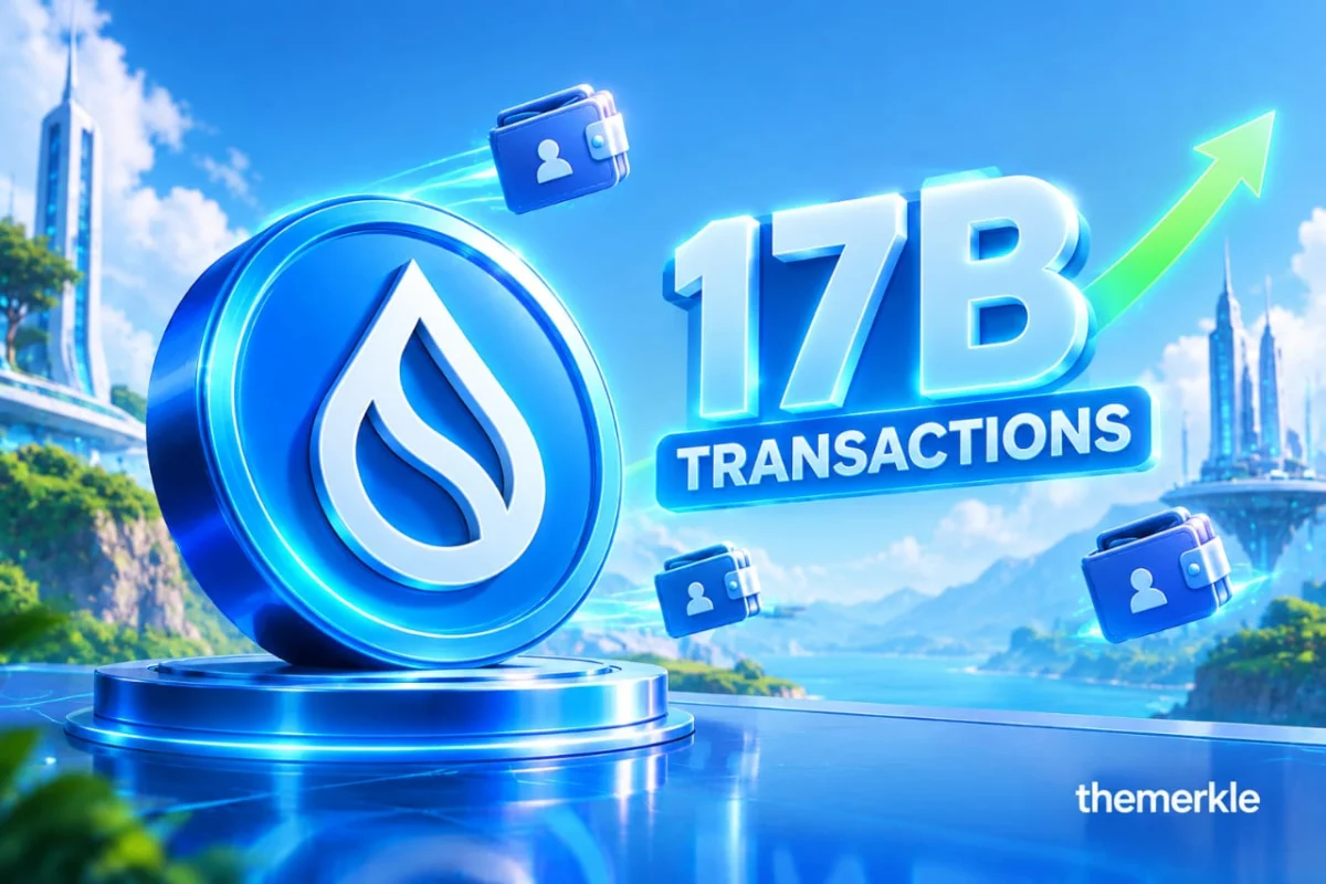 Sui Nears 17 Billion Transactions As New Account Growth Hits A Three-Month High
