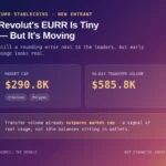 The Quiet Concentration Reshaping Euro Stablecoins