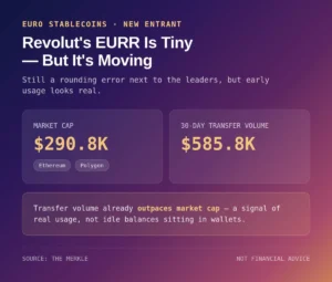 The Quiet Concentration Reshaping Euro Stablecoins