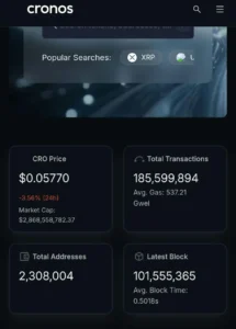 Cronos v1.8 Mainnet Upgrade Delivers Parallel Execution, but Performance Claims Await On-Chain Validation