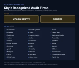 Sky Unveils Landmark Smart Contract Auditor Ranking and Stricter Audit Standards, Signaling a New Era for DeFi Security